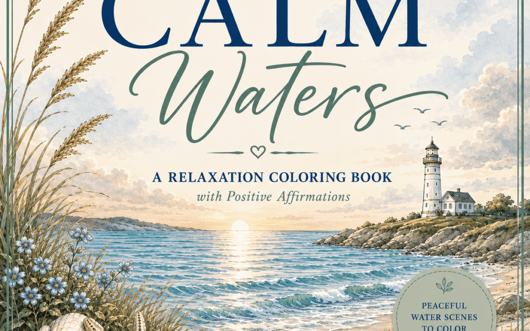 Calm Waters Adult Coloring Book