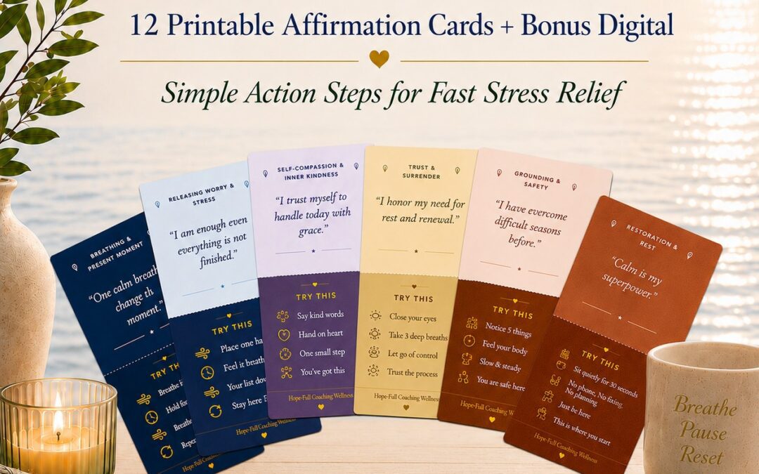 Calm Affirmation Cards