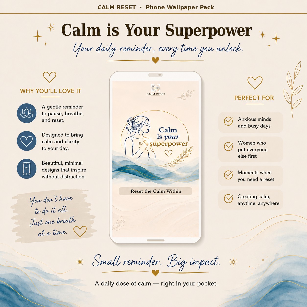 Calm Phone Wallpapers detail
