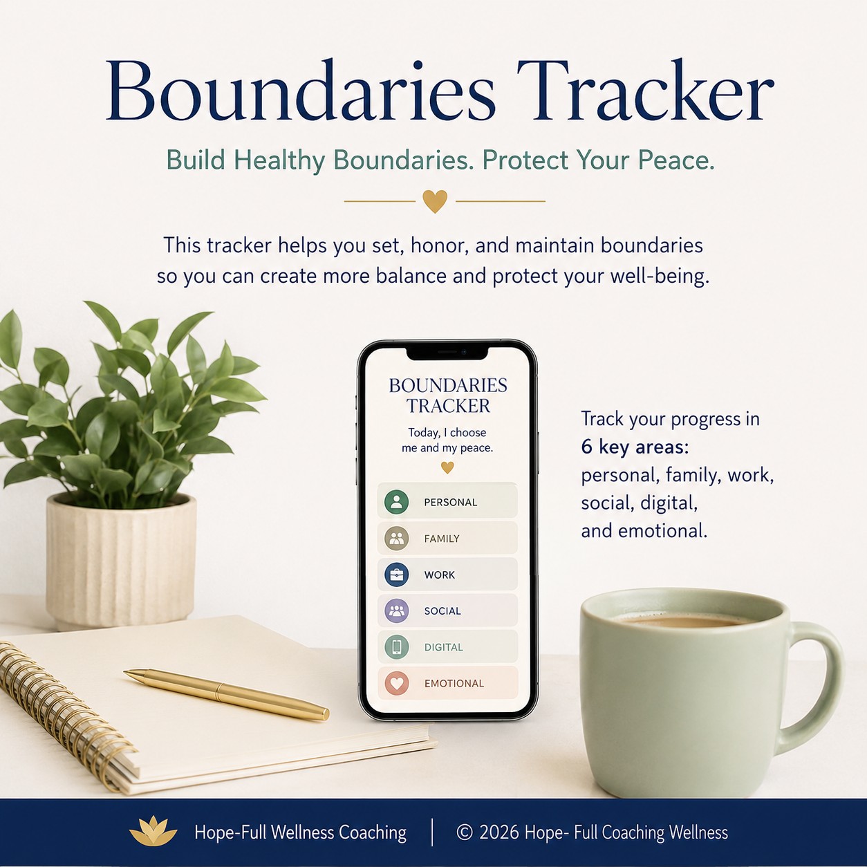 Boundaries Digital Tracker
